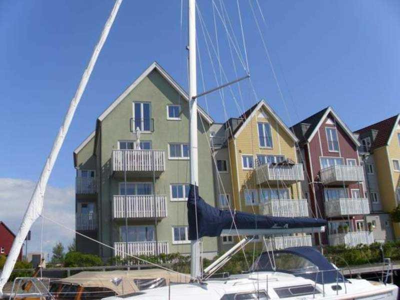Ferienwohnung Marina Am Ryck Greifswald Zewnętrze zdjęcie