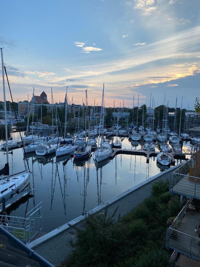 Ferienwohnung Marina Am Ryck Greifswald Zewnętrze zdjęcie